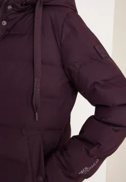 Cecil Jacken*Mantel mit nahtloser Steppung dark plum
