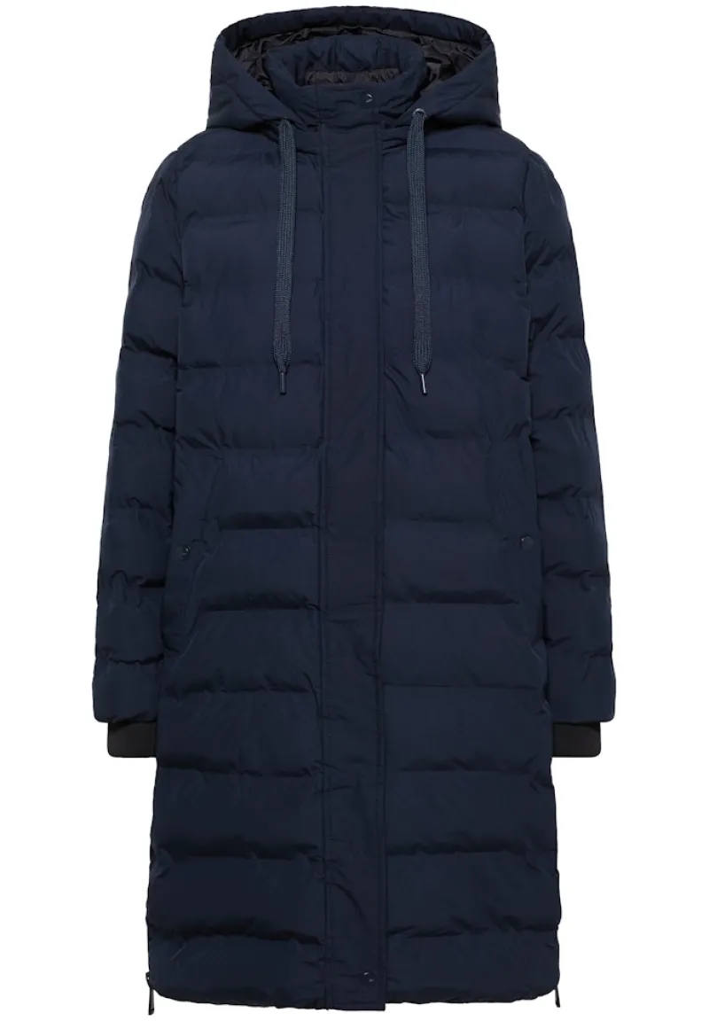 Cecil Jacken*Mantel mit nahtloser Steppung dark navy blue