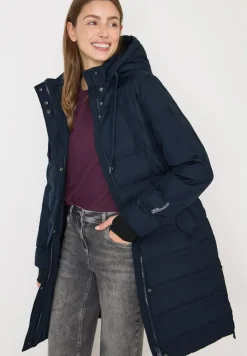 Cecil Jacken*Mantel mit nahtloser Steppung dark navy blue