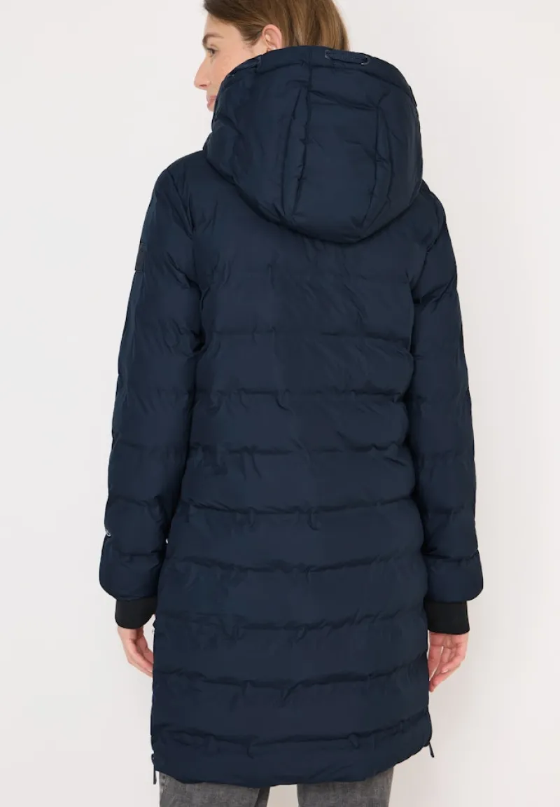 Cecil Jacken*Mantel mit nahtloser Steppung dark navy blue