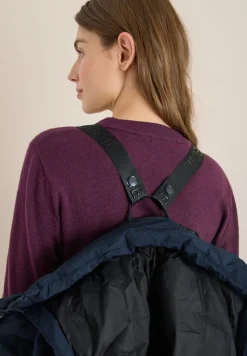 Cecil Jacken*Mantel mit nahtloser Steppung dark navy blue