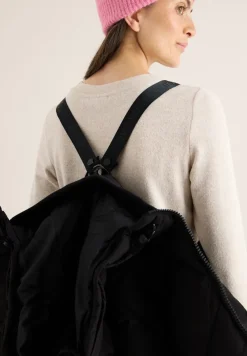 Cecil Jacken*Mantel mit Rucksack Strings Black