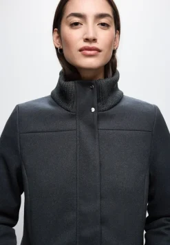 Street One Jacken*Mantel mit Strickdetails obsidian blue