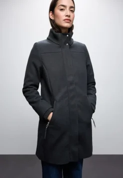 Street One Jacken*Mantel mit Strickdetails obsidian blue