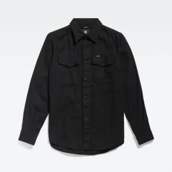 G-star Raw Hemden*Marine Slim Shirt ls dk black gd