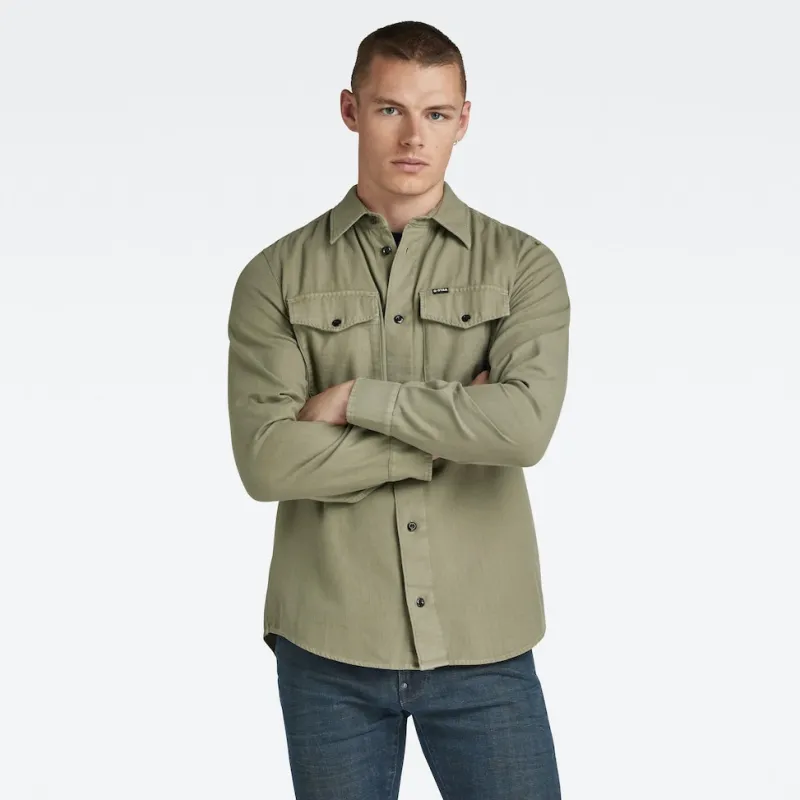 G-star Raw Hemden*Marine Slim Shirt ls Shamrock GD