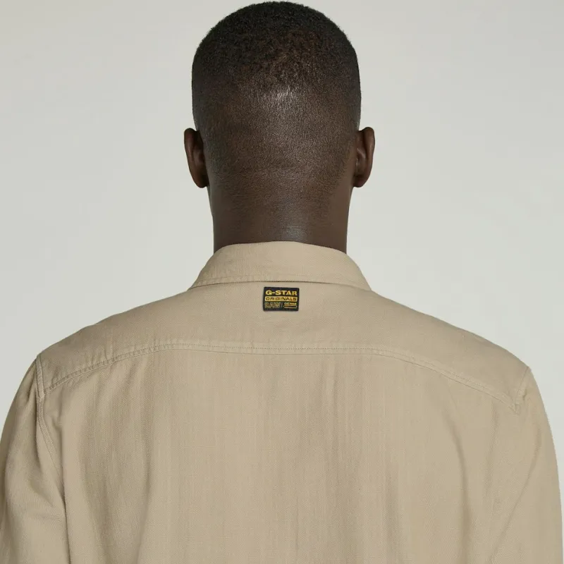 G-star Raw Hemden*Marine Slim Shirt ls vintage khaki gd