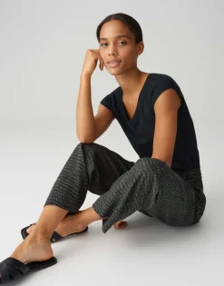 Opus Hosen*Marou splash coal blue