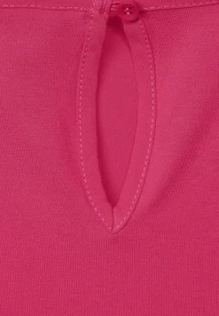 Street One Shirts*Materialmix Basic Shirt Coral Blossom