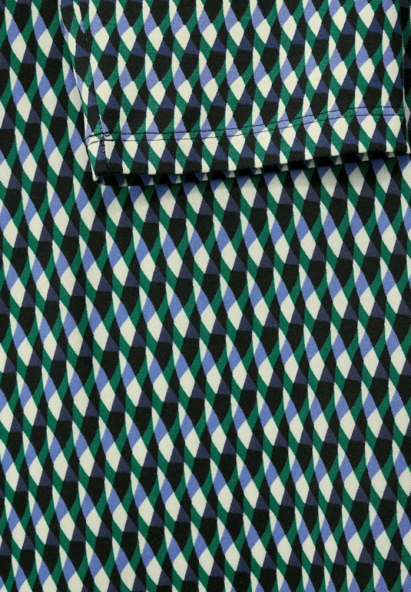 Street One Shirts*Materialmix Shirt Black