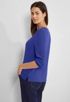 Street One Shirts*Materialmix Shirt intense royal blue