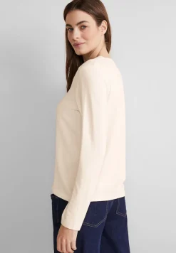 Street One Shirts*Materialmix Shirt lucid white