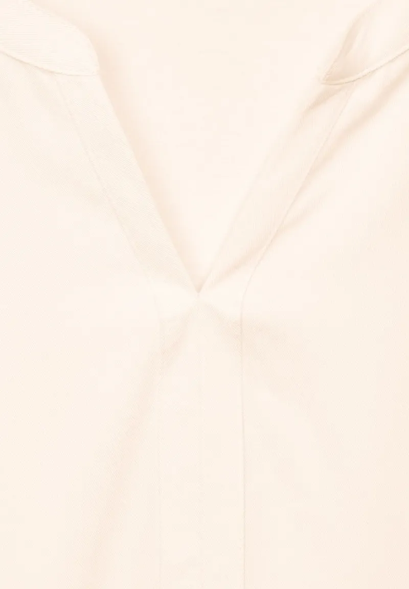 Street One Shirts*Materialmix Shirt lucid white