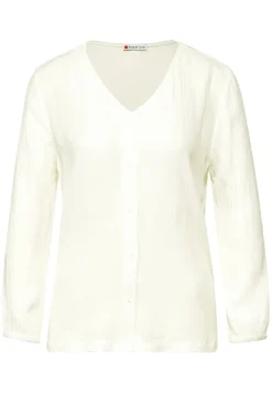 Street One Shirts*Materialmix Shirt off white