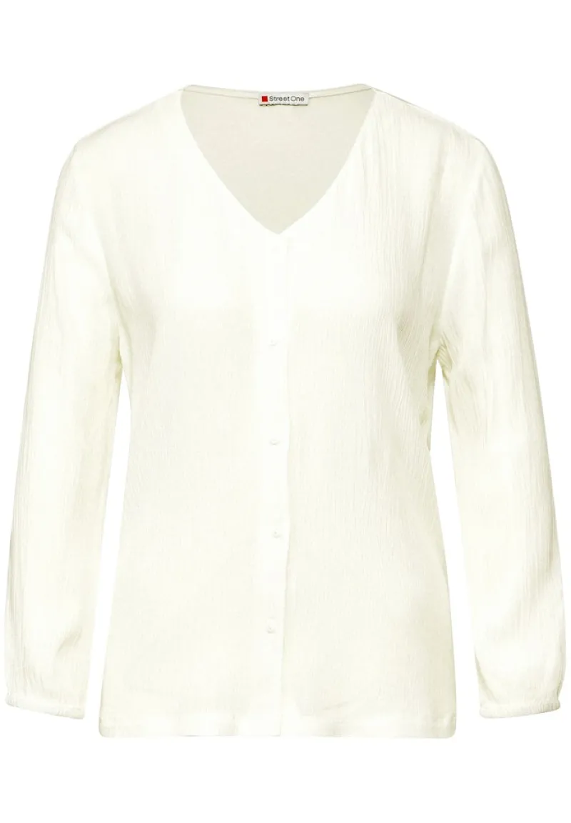 Street One Shirts*Materialmix Shirt off white
