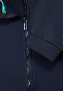 Cecil Pullover & Sweatshirts*Materialmix Strickjacke deep blue