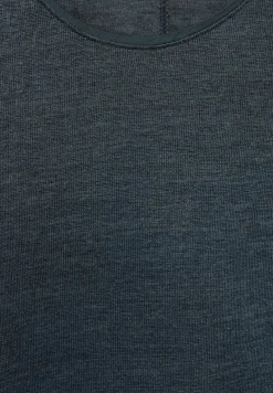 Street One Shirts*Materialmix T-Shirt cool vintage green