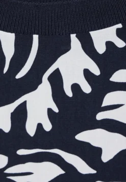 Street One Shirts*Materialmix T-Shirt deep blue