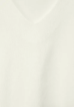 Street One Shirts*Materialmix T-Shirt off white