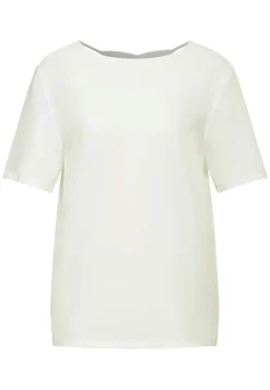 Street One Shirts*Materialmix T-Shirt off white