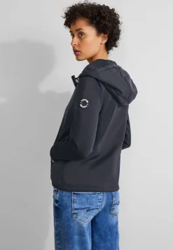 Street One Jacken*Materialmix Windbreaker gravity blue