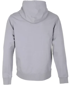 Calvin Klein Pullover & Sweatshirts*MATT SHINE SPLIT LOGO HOODIE grey fog