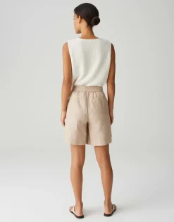 Opus Shorts*Melane shorts linen natural glaze