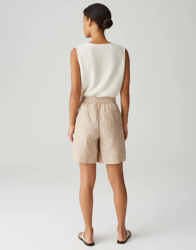 Opus Shorts*Melane shorts linen natural glaze