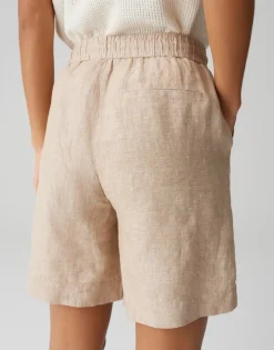 Opus Shorts*Melane shorts linen natural glaze