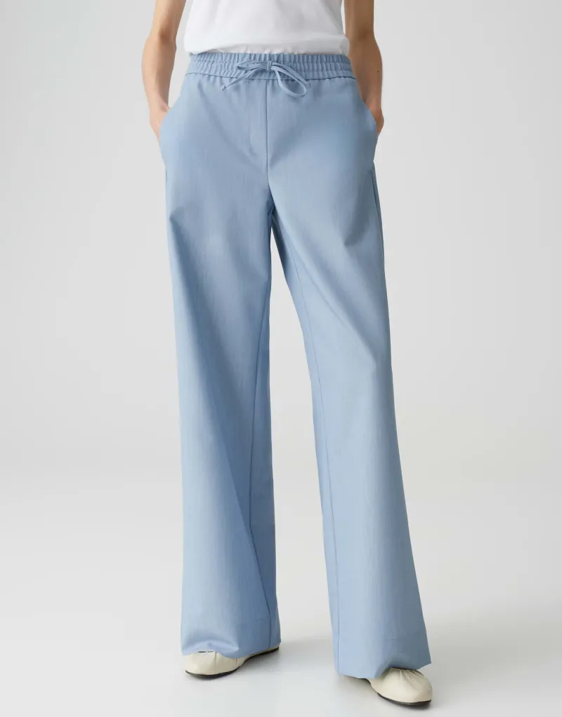 Opus Hosen*Melane urban oxford blue