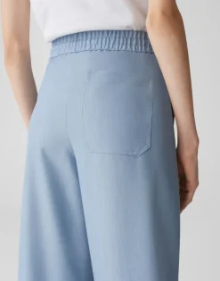 Opus Hosen*Melane urban oxford blue