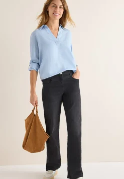 Cecil Blusen*Melange Bluse light sky blue melange