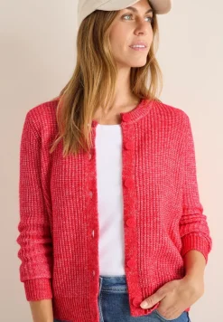 Cecil Pullover & Sweatshirts*Melange Cardigan fiery red melange