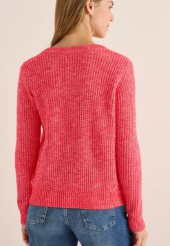 Cecil Pullover & Sweatshirts*Melange Cardigan fiery red melange