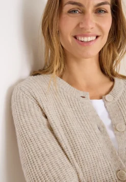 Cecil Pullover & Sweatshirts*Melange Cardigan toffee cream melange