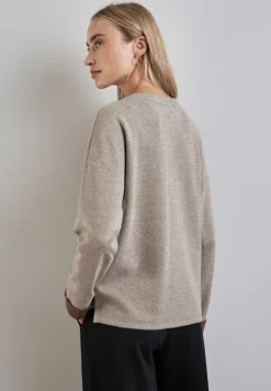 Street One Shirts*Melange-Shirt rich mocha mel.