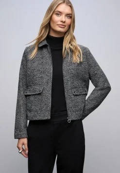 Street One Jacken*Melierte Jacke Black