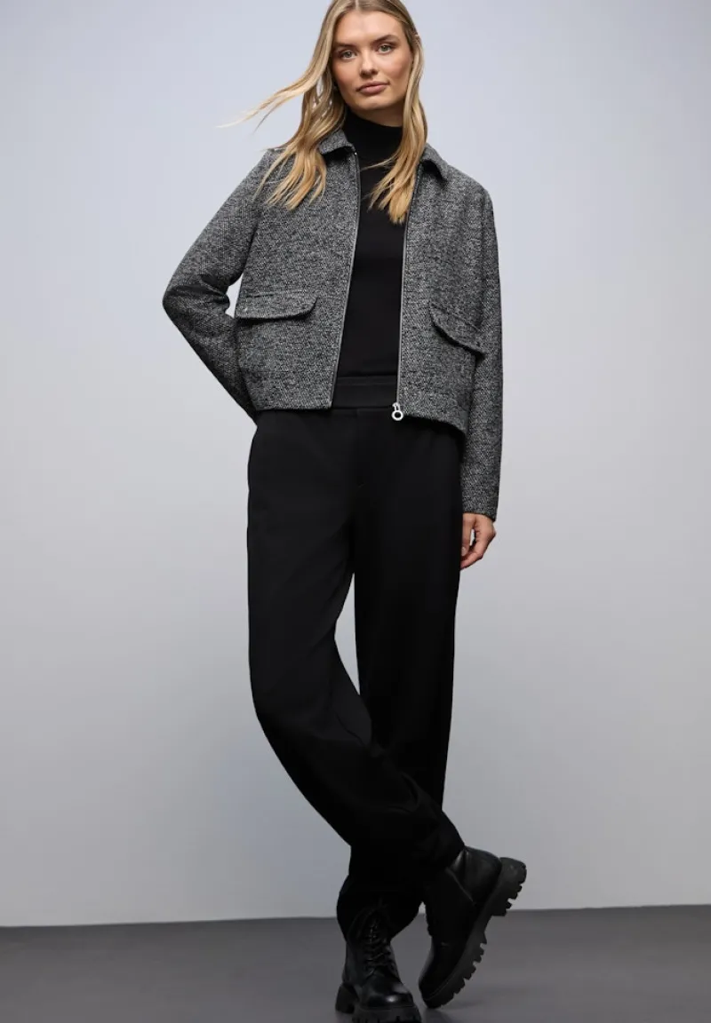 Street One Jacken*Melierte Jacke Black