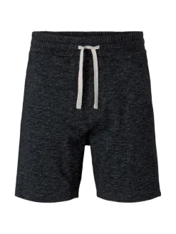 Tom Tailor Denim Shorts*Melierte Sweatshorts black non-solid