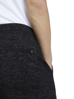 Tom Tailor Denim Shorts*Melierte Sweatshorts black non-solid