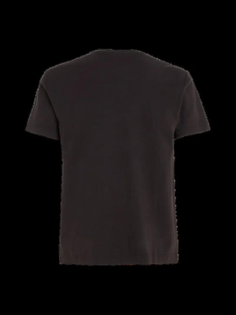 Calvin Klein Shirts|Big Boys*MICRO LOGO INTERLOCK T-SHIRT ck black