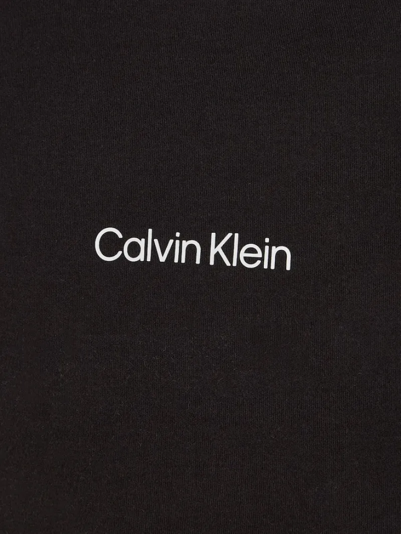 Calvin Klein Shirts|Big Boys*MICRO LOGO INTERLOCK T-SHIRT ck black