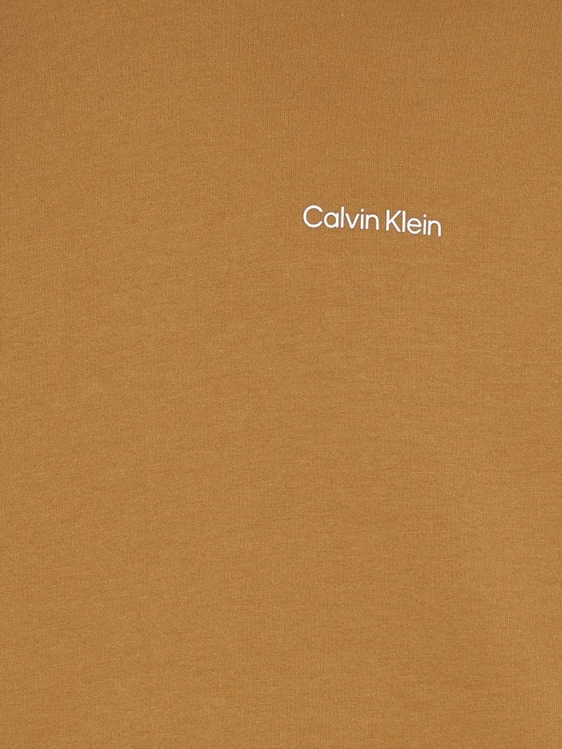 Calvin Klein Pullover & Sweatshirts|Big Boys*MICRO LOGO REPREVE HOODIE caramel