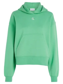 Calvin Klein Jeans Pullover & Sweatshirts*MICRO MONOLOGO HOODIE neptunes wave