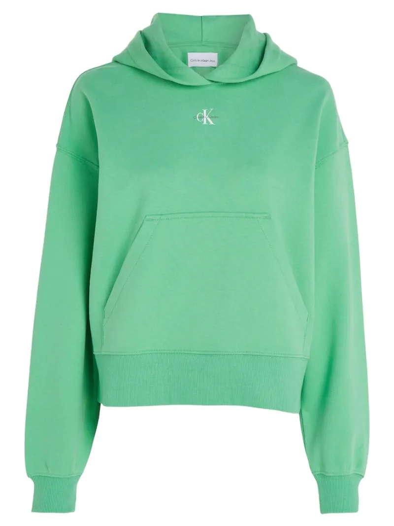 Calvin Klein Jeans Pullover & Sweatshirts*MICRO MONOLOGO HOODIE neptunes wave