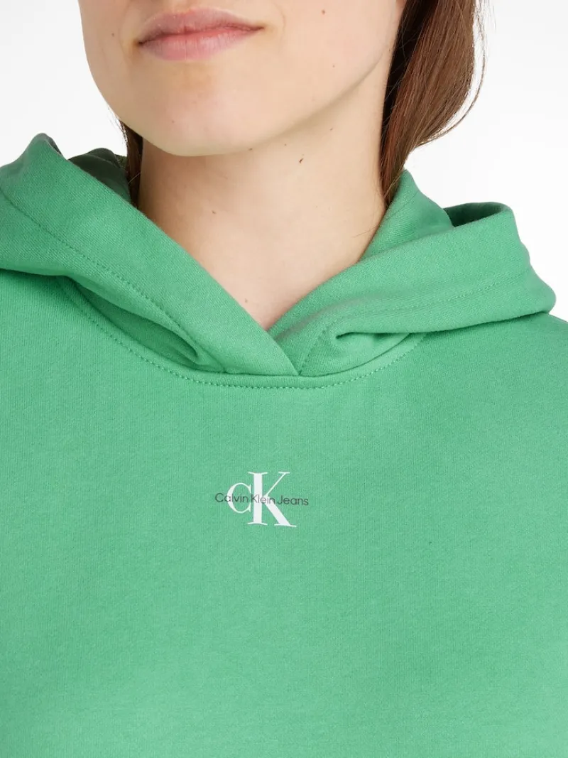 Calvin Klein Jeans Pullover & Sweatshirts*MICRO MONOLOGO HOODIE neptunes wave