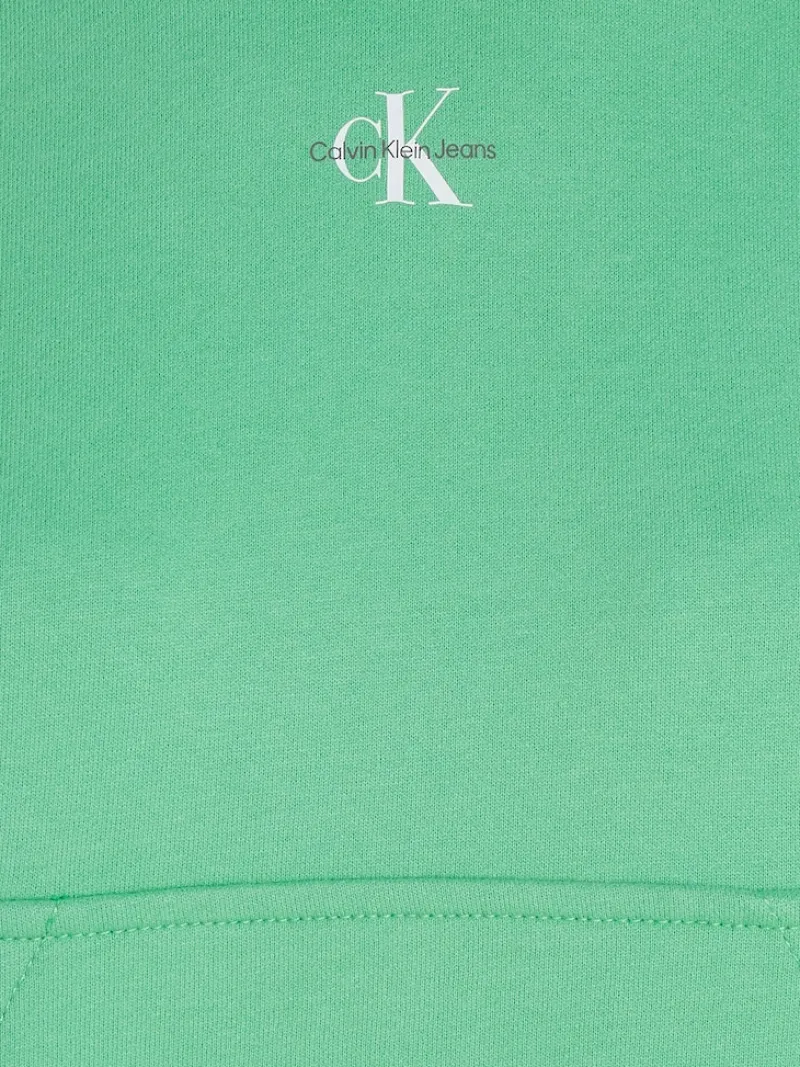 Calvin Klein Jeans Pullover & Sweatshirts*MICRO MONOLOGO HOODIE neptunes wave