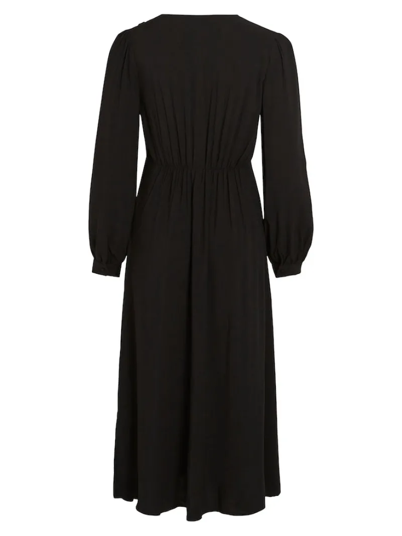 Vila Kleider*Midikleid black1