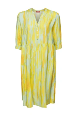 Esprit Kleider*Midikleid mit Print citrus green
