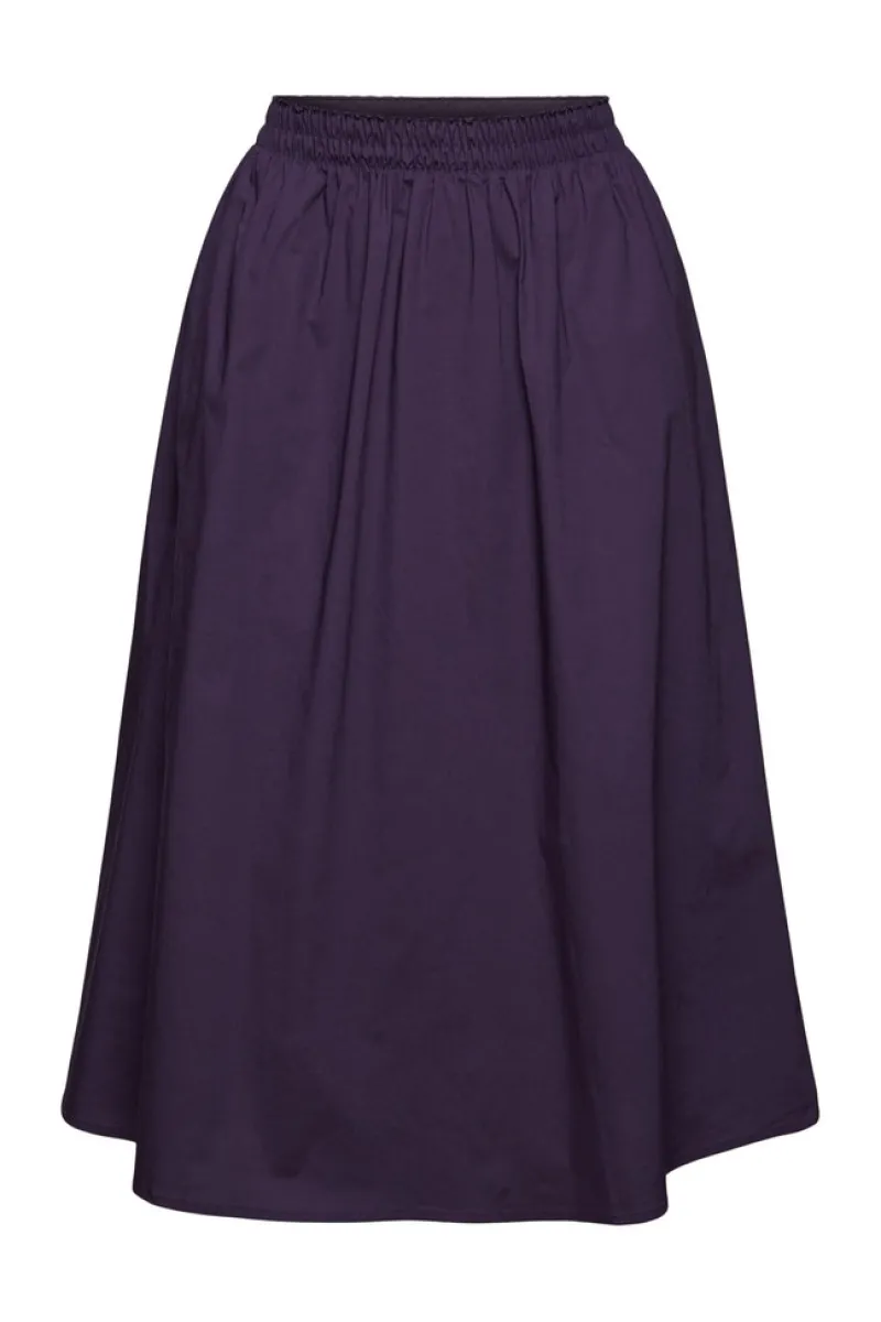 Esprit Röcke*Midirock mit elastischem Bund dark purple